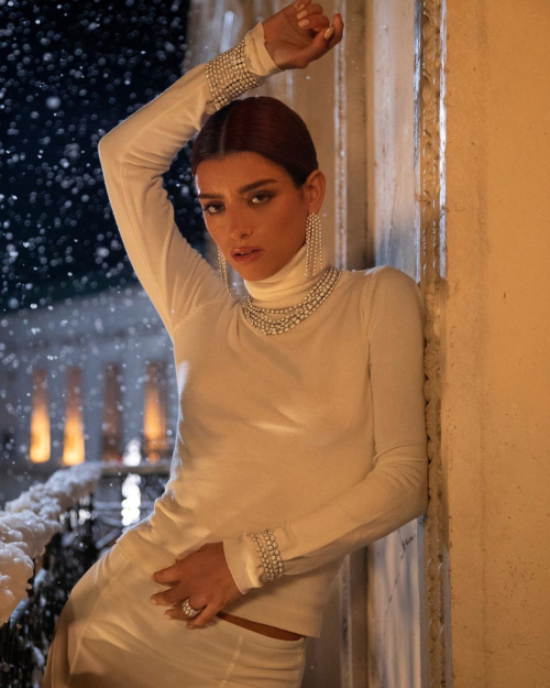 Dixie D’Amelio for APM Monaco Holiday Campaign, December 2025