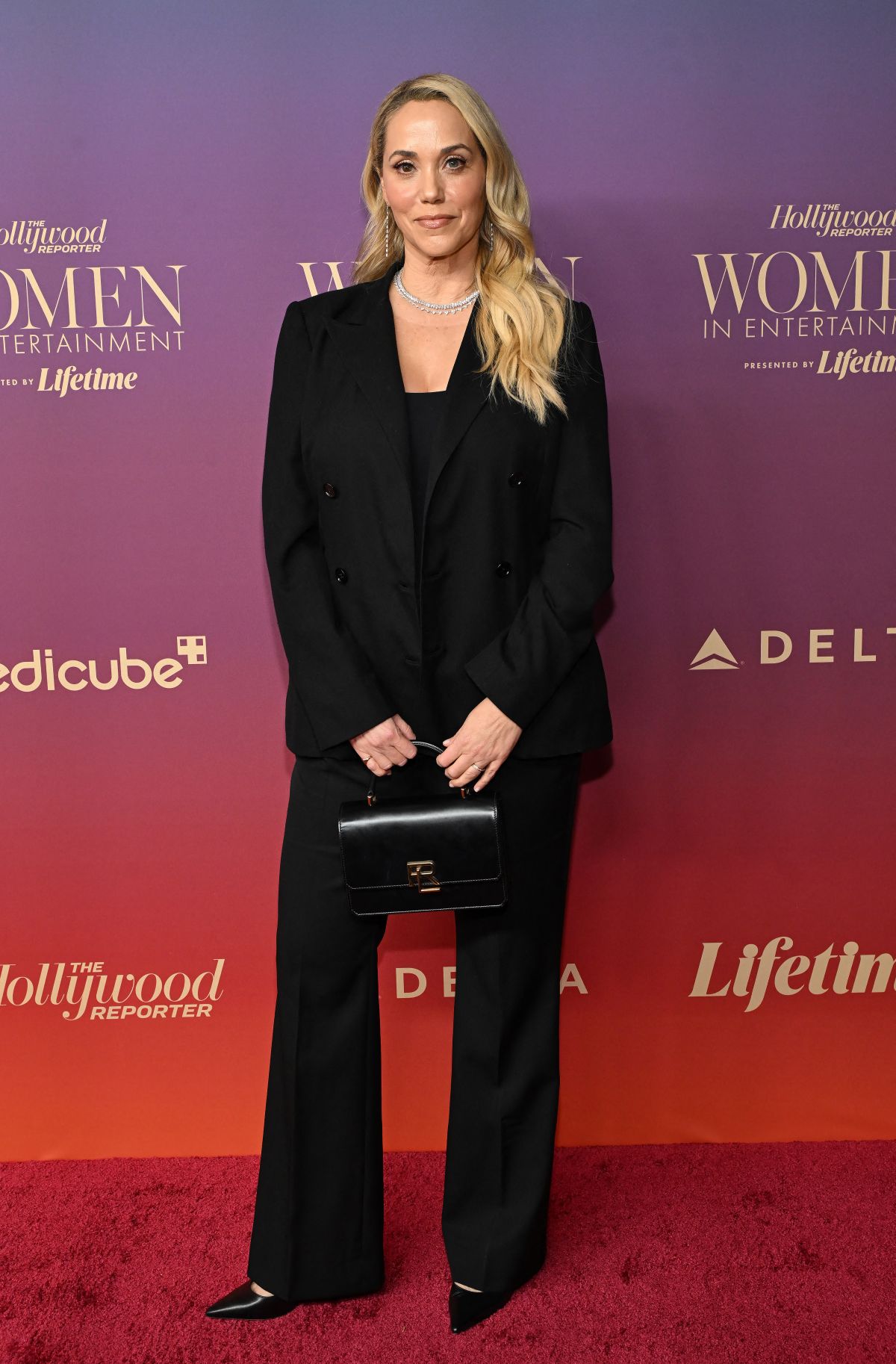 Elizabeth Berkley at THR Women in Entertainment Gala, December 2025