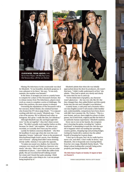 Elizabeth Hurley in OK Magazine UK Interview, September 2025 3