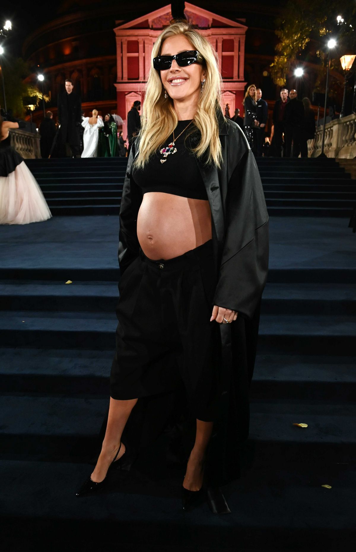 Ellie Goulding Shows Baby Bump at Fashion Awards, December 2025