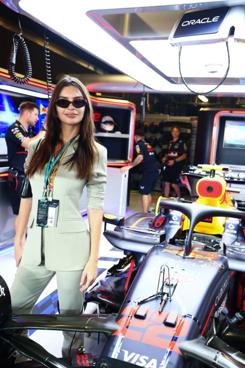 Emily Ratajkowski at Formula One Abu Dhabi Grand Prix, December 2025 2