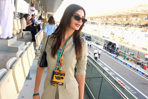 Emily Ratajkowski at Formula One Abu Dhabi Grand Prix, December 2025 4