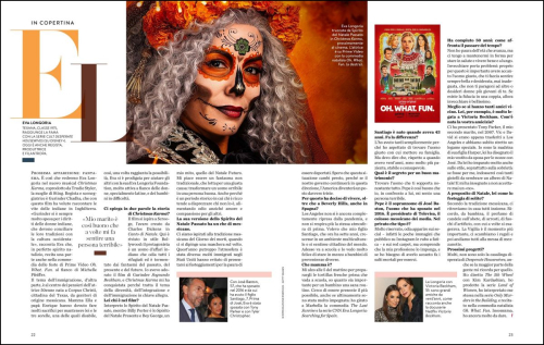 Eva Longoria Featured in F Magazine, December 2025 2