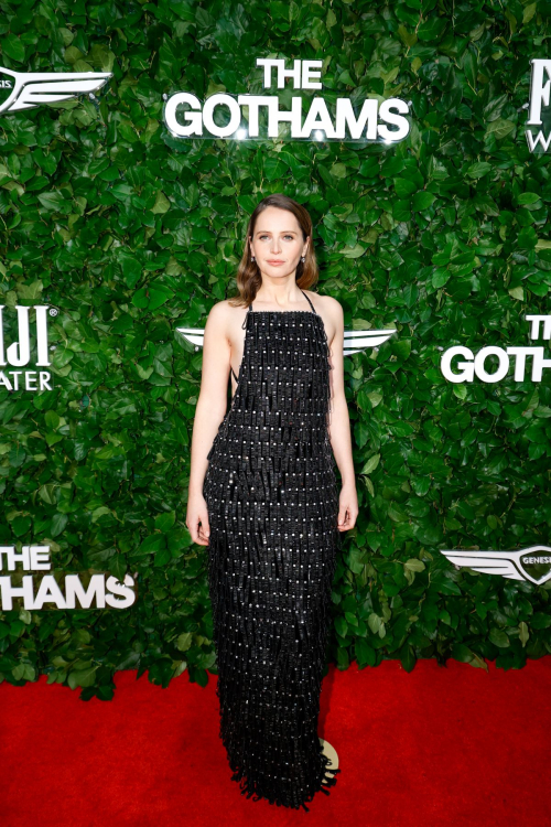 Felicity Jones at Gotham Film Awards NYC Event, December 2025 5
