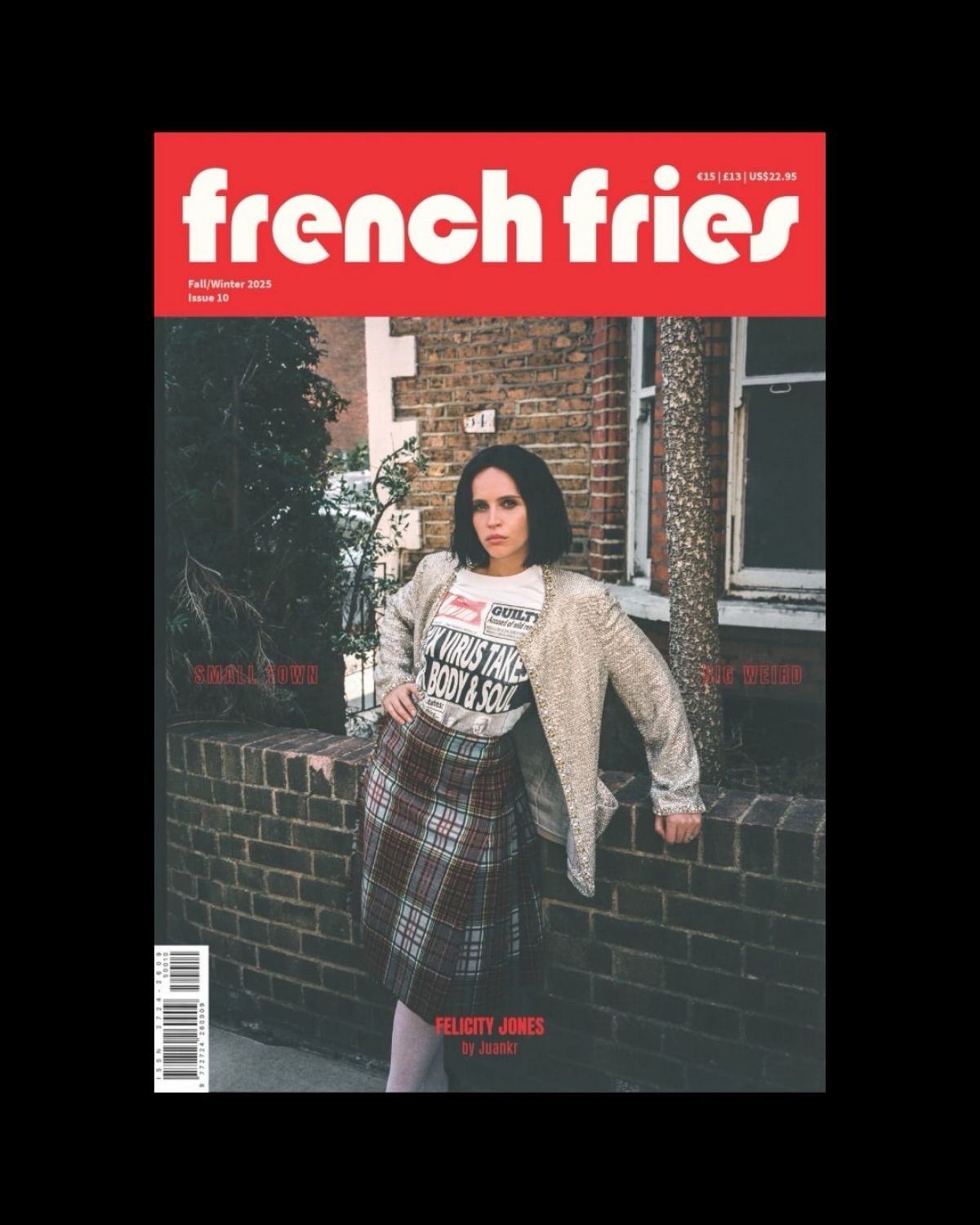 Felicity Jones for French Fries Magazine Issue 10, 2025