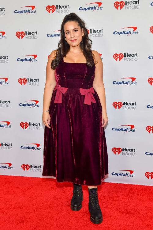 Gina Naomi Baez at Z100 iHeartRadio Jingle Ball NYC, 2025