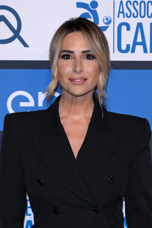 Giorgia Rossi Attends AIC Football Gala in Milan, December 2025
