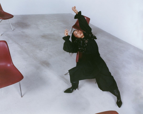 Greta Lee Featured in WWD Magazine, December 2025 9