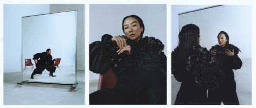 Greta Lee Featured in WWD Magazine, December 2025 10