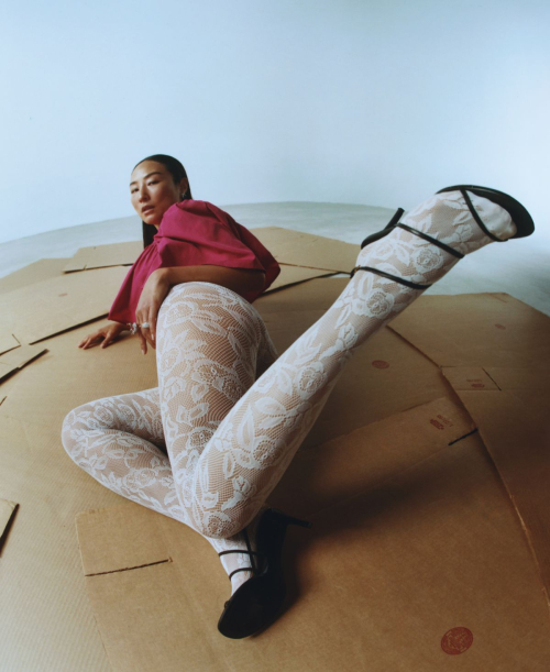 Greta Lee Featured in WWD Magazine, December 2025 2