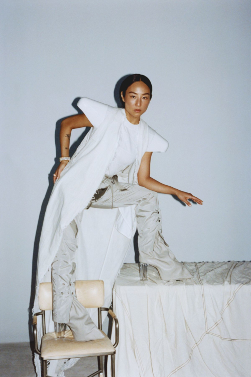 Greta Lee Featured in WWD Magazine, December 2025 5