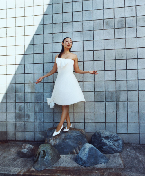 Greta Lee Featured in WWD Magazine, December 2025 8