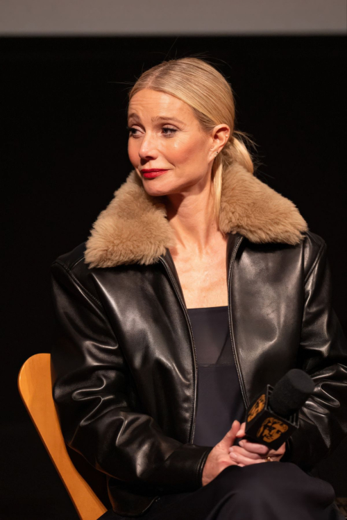Gwyneth Paltrow at Marty Supreme BAFTA Q and A, December 2025