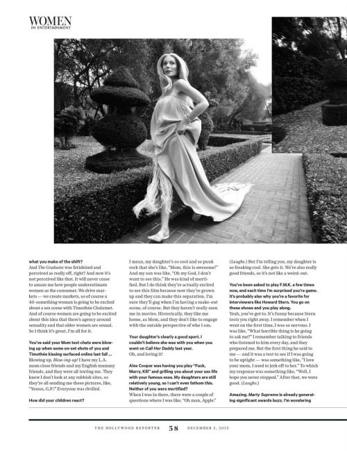 Gwyneth Paltrow Featured in The Hollywood Reporter, December 2025 9