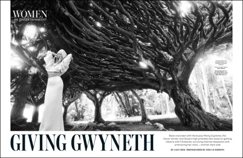 Gwyneth Paltrow Featured in The Hollywood Reporter, December 2025 3