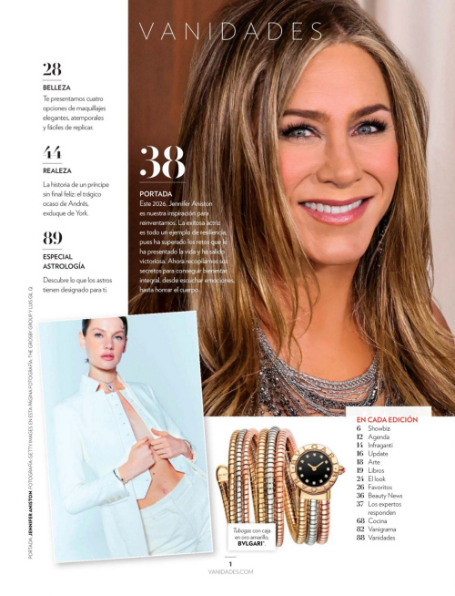 Jennifer Aniston for Vanidades Mexico, January 2026 6