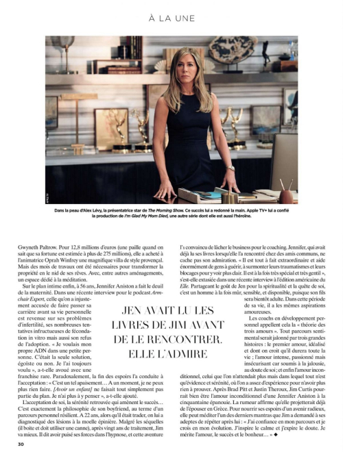 Jennifer Aniston in Gala Magazine France Feature, December 2025 1