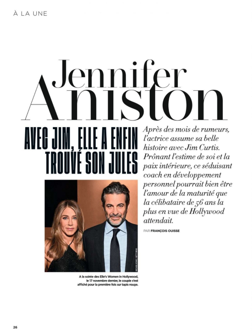 Jennifer Aniston in Gala Magazine France Feature, December 2025 4