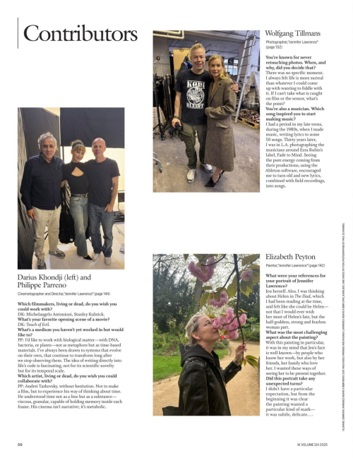 Jennifer Lawrence in W Magazine Feature, November 2025 15