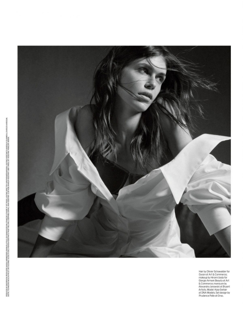 Kaia Gerber in W Magazine Art Issue, December 2025 2