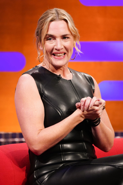 Kate Winslet on Graham Norton Show in London, December 2025