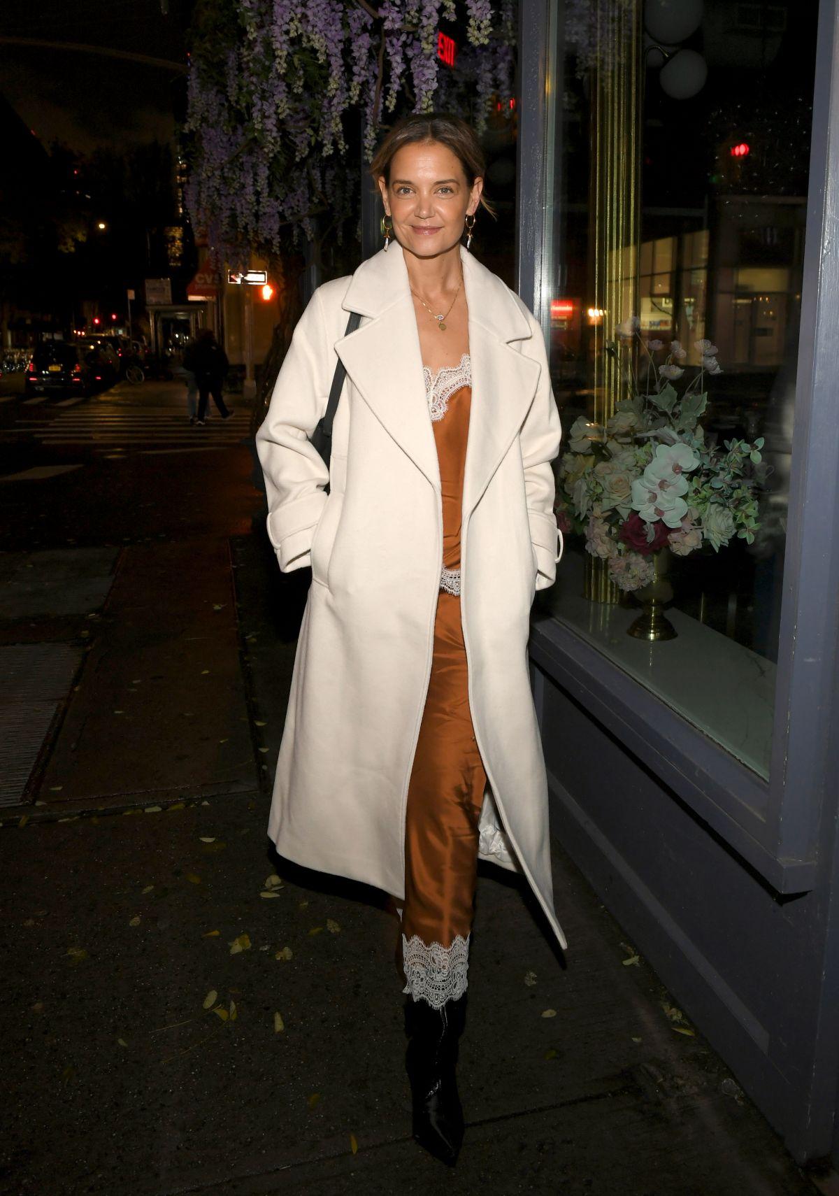 Katie Holmes at ALIGNE Giving Tuesday Holiday Dinner NYC, December 2025 2