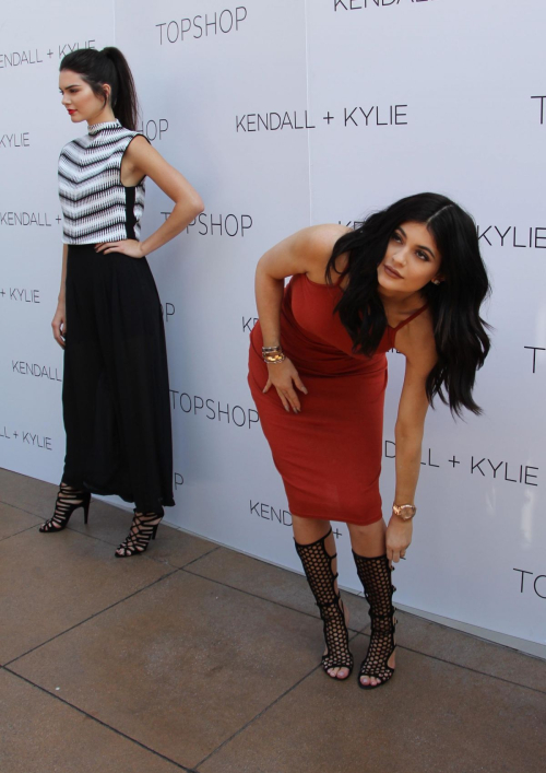 Kendall and Kylie Jenner at Fashion Launch Party, 2015 3