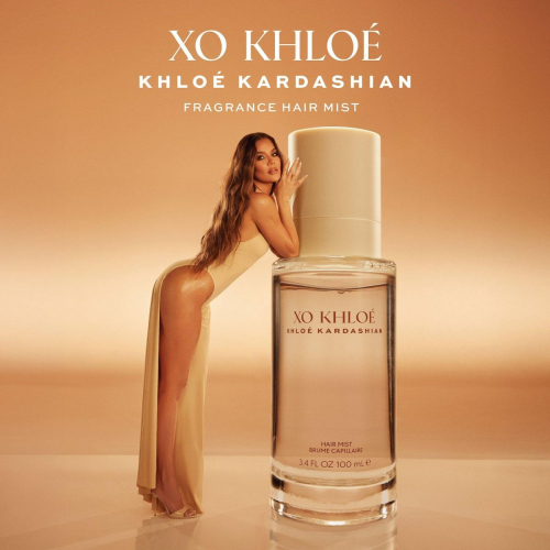 Khloe Kardashian Launches XO Khloe Hair Mist Campaign 2025