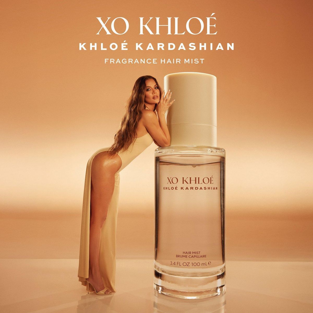 Khloe Kardashian Launches XO Khloe Hair Mist Campaign 2025