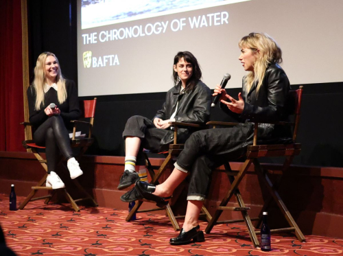 Kristen Stewart and Imogen Poots at BAFTA Screening NYC, November 2025 5