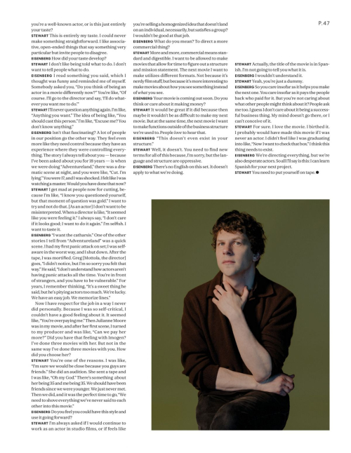 Kristen Stewart and Jesse Eisenberg Variety, Dec 2025 1