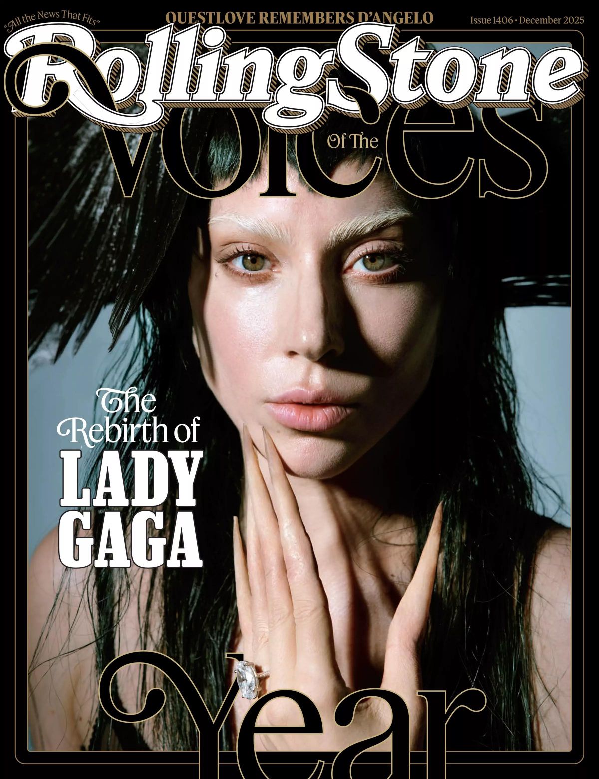 Lady Gaga in Rolling Stone Magazine, December 2025