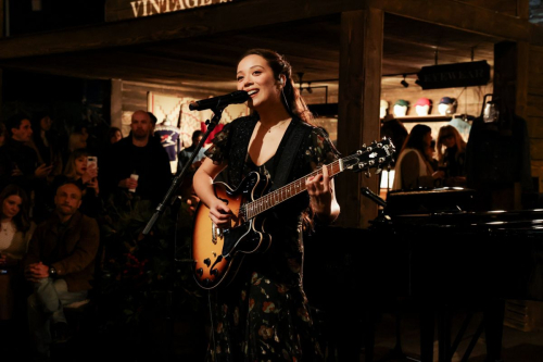 Laufey at Ralph Lauren Holiday Experience Night in West Hollywood, December 2025 1