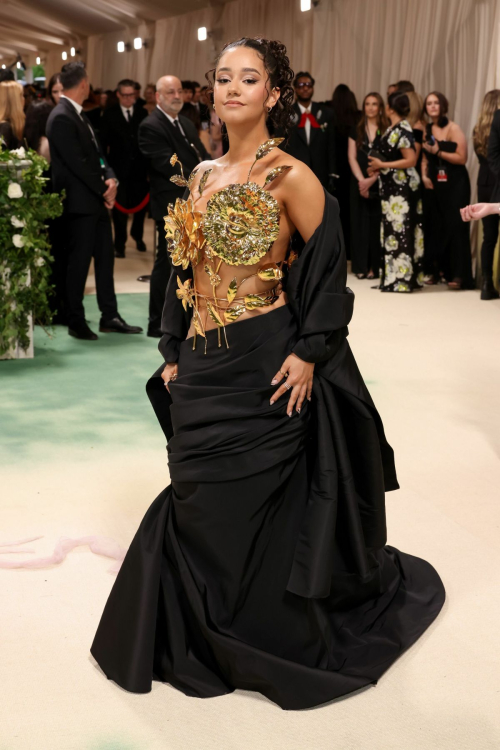 Lena Mahfouf at Met Gala at the Metropolitan Museum of Art, 2025