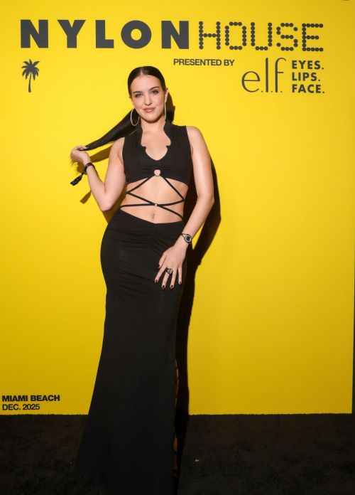 Lilimar at NYLON House Miami Art Week Party, December 2025