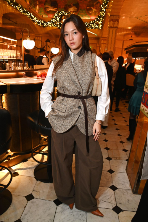 Lily Chee at Brunello Cucinelli Harrods Unveiling London, December 2025