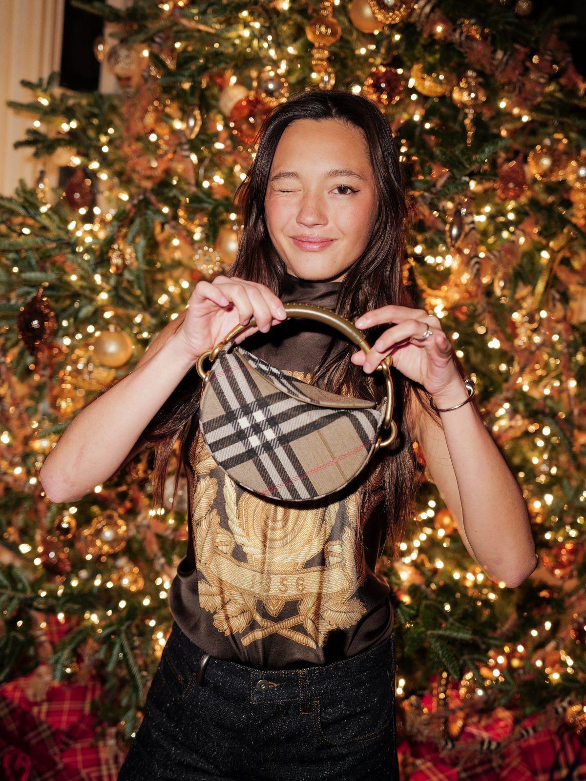 Lily Chee at Burberry Festive Celebration in New York, December 2025 1
