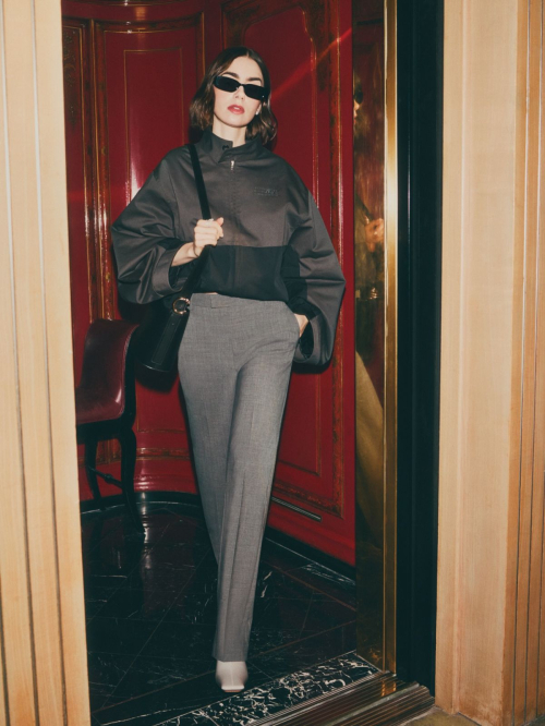 Lily Collins for Elle Arabia Magazine Editorial, December 2025 2