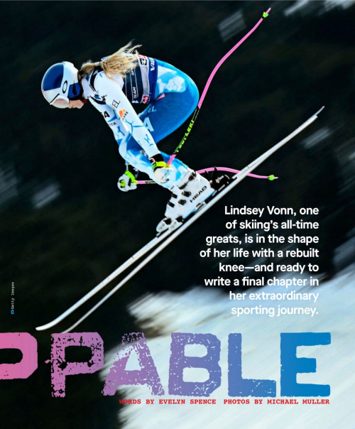Lindsey Vonn in The Red Bulletin USA Issue, 2025 10