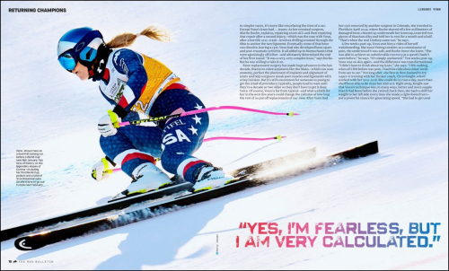 Lindsey Vonn in The Red Bulletin USA Issue, 2025 1