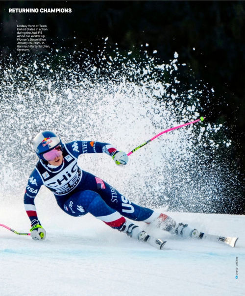 Lindsey Vonn in The Red Bulletin USA Issue, 2025 2