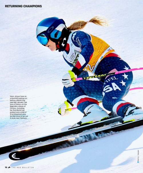 Lindsey Vonn in The Red Bulletin USA Issue, 2025 4