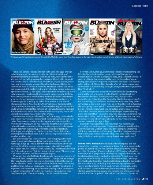 Lindsey Vonn in The Red Bulletin USA Issue, 2025 7