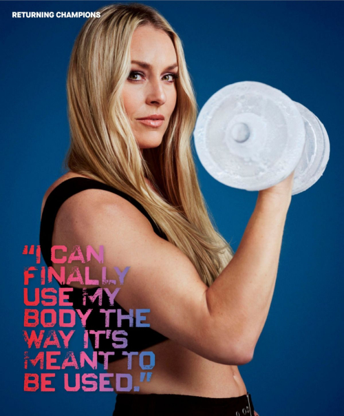 Lindsey Vonn in The Red Bulletin USA Issue, 2025 8