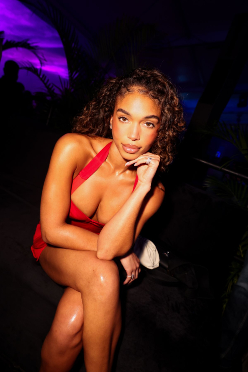 Lori Harvey at NYLON House Miami Art Week Event, December 2025 4