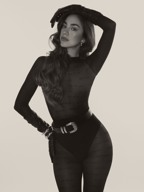 Luana Barron Black and White Editorial Photoshoot, December 2025