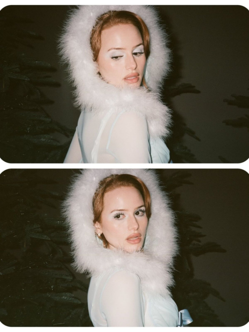 Madelaine Petsch Festive Christmas Photoshoot, December 2025 1