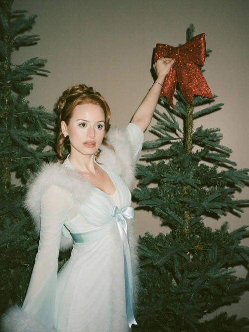 Madelaine Petsch Festive Christmas Photoshoot, December 2025 4