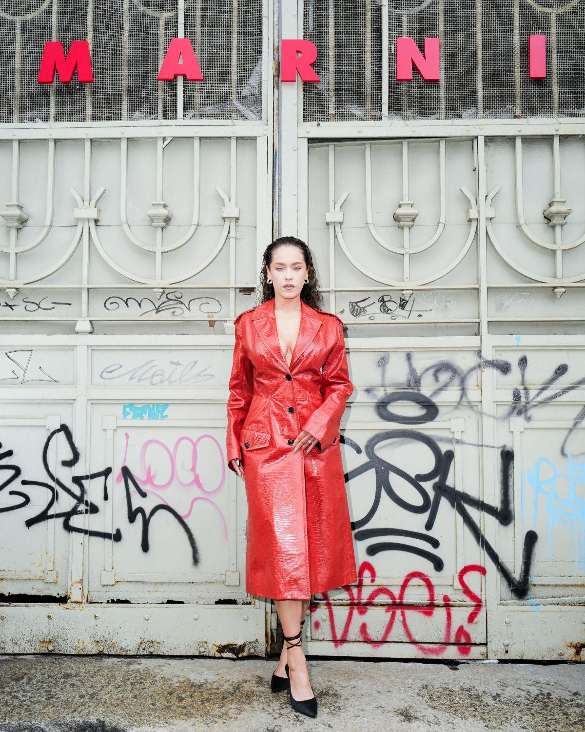 Maeta Attends Marni Fall Winter Fashion Show in Milan, February 2024 2