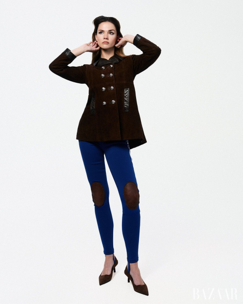 Maia Mitchell in Harper’s Bazaar Australia Feature, December 2025 6